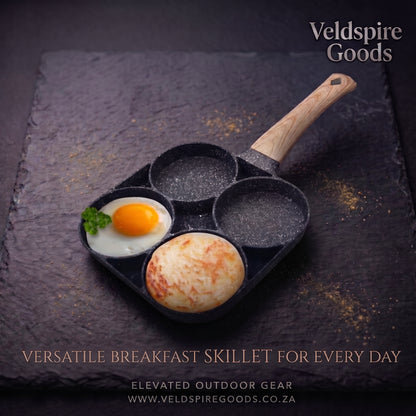Veldspire™ Four-Cast Multi-Section Skillet