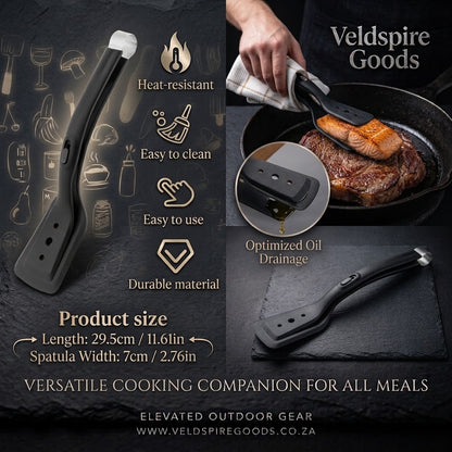 Veldspire™ : Dual-Action Precision Cooking & Braai Tongs